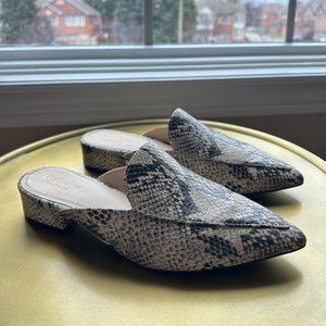Cole Haan Snakeskin Loafers